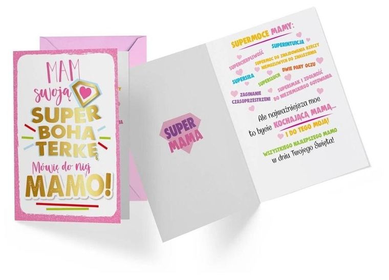 Passion Cards, karnet, Mama/Tata