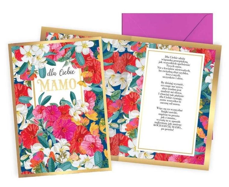 Passion Cards, karnet, Mama/Tata