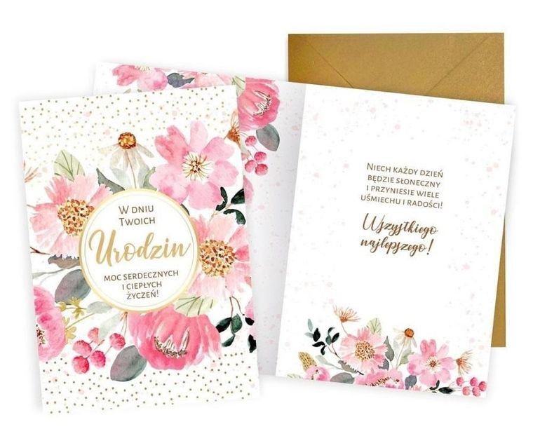 Passion Cards, karnet, W dniu twoich urodzin