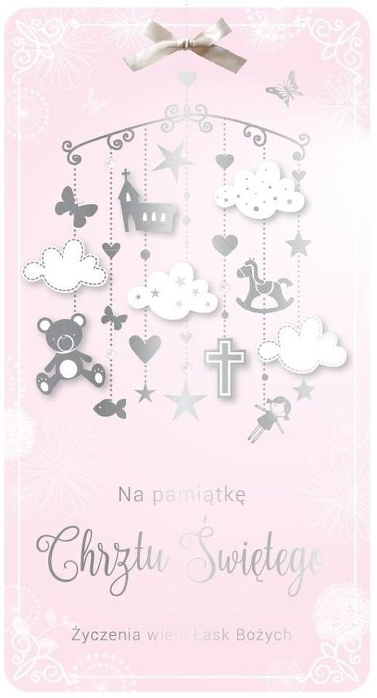 Passion Cards, karnet z kopertą, Chrzest, 110-210 mm