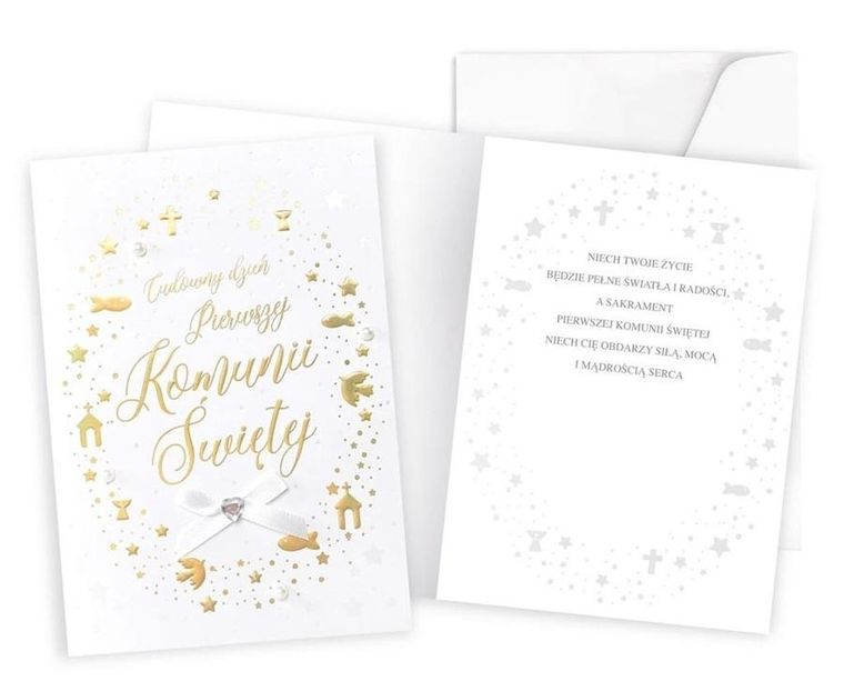 Passion Cards, kartka, Komunia