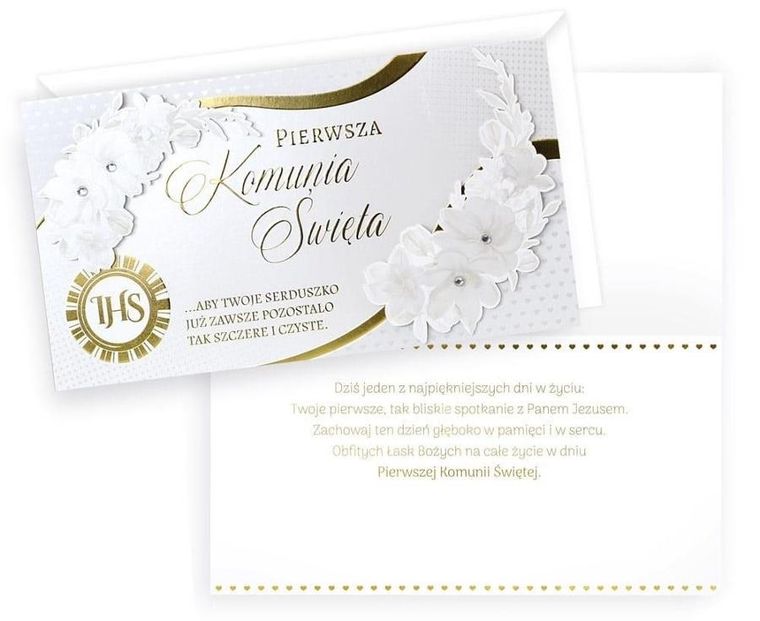 Passion Cards, kartka, Komunia