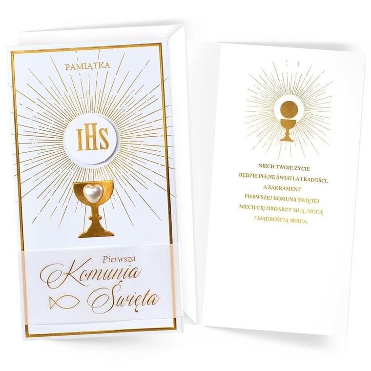 Passion Cards, kartka, Komunia