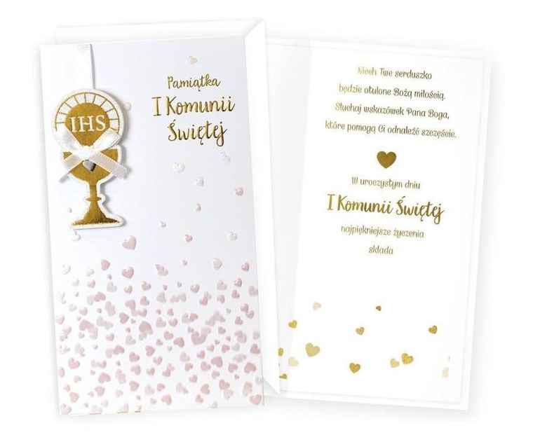 Passion Cards, kartka, Komunia
