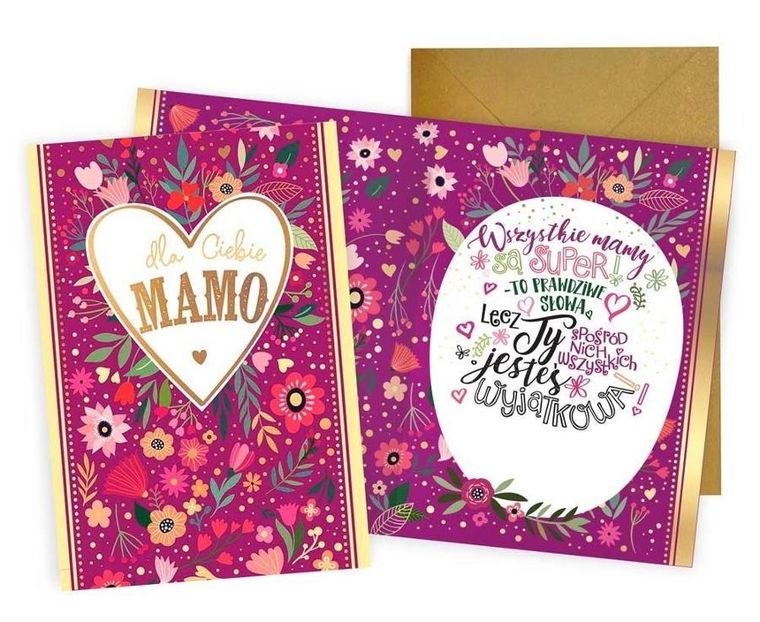 Passion Cards, kartka na Dzień Mamy