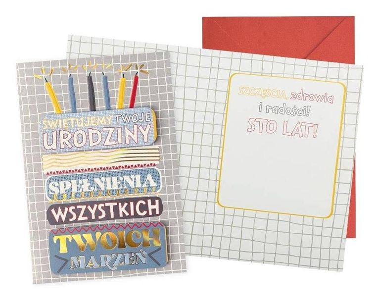 Passion Cards, kartka, urodziny męskie, tort
