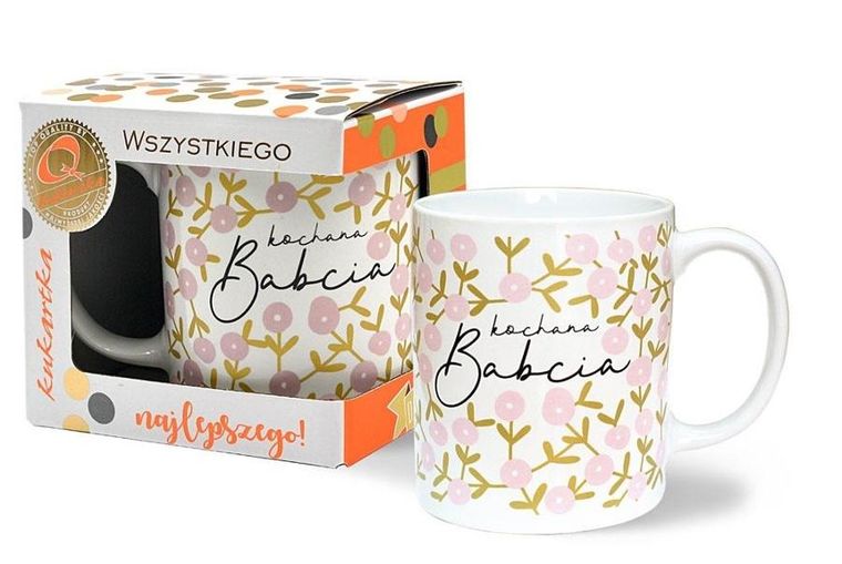 Passion Cards, kubek premium, Babcia, 300 ml