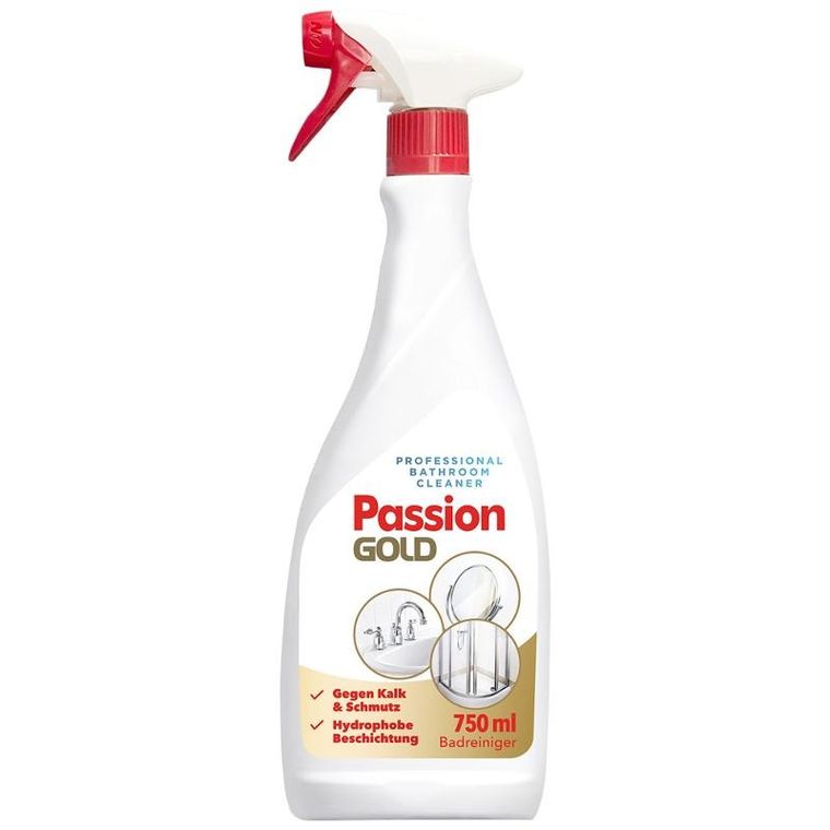Passion Gold, Professional, płyn do czyszczenia łazienki w sprayu, 750 ml