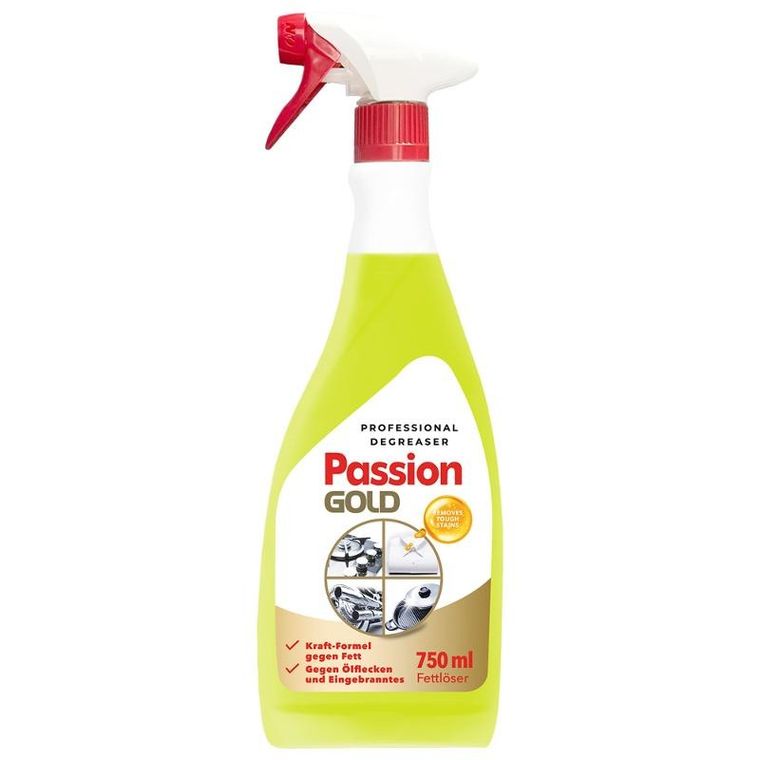 Passion Gold, Professional, płyn odtłuszczający w sprayu, 750 ml
