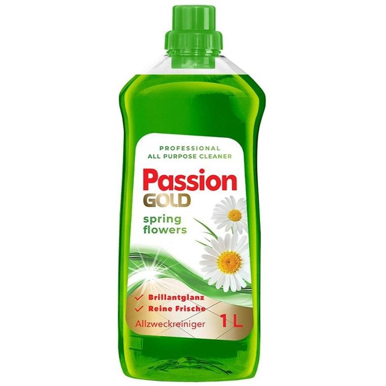 Passion Gold, uniwersalny płyn do mycia podłóg, wiosenne kwiaty, 1 l