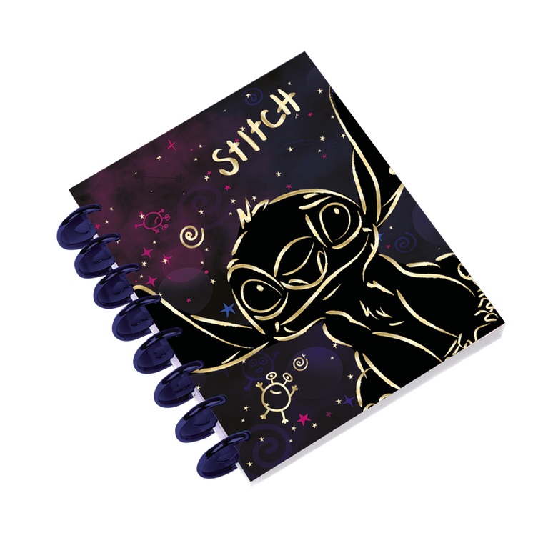 Patio, Gold Stitch, kołobrulion, B5, big ring, 100 kartek