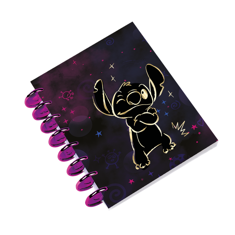 Patio, Gold Stitch, kołobrulion, B5, big ring, 100 kartek