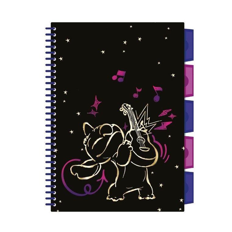 Patio, Gold Stitch, kołobrulion, project book, B5, 100 kartek