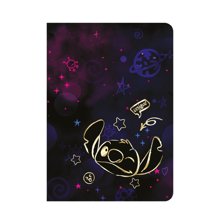 Patio, Gold Stitch, zeszyt, A5, 60 kartek,linia