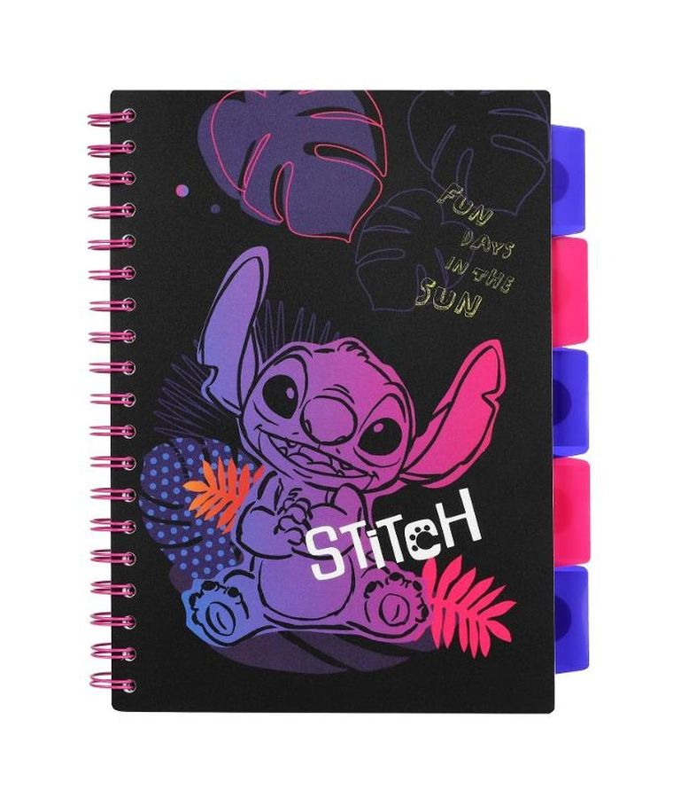Patio, Lilo i Stitch, kołobrulion B5, 100 kartek, wzór 2, 1 szt.