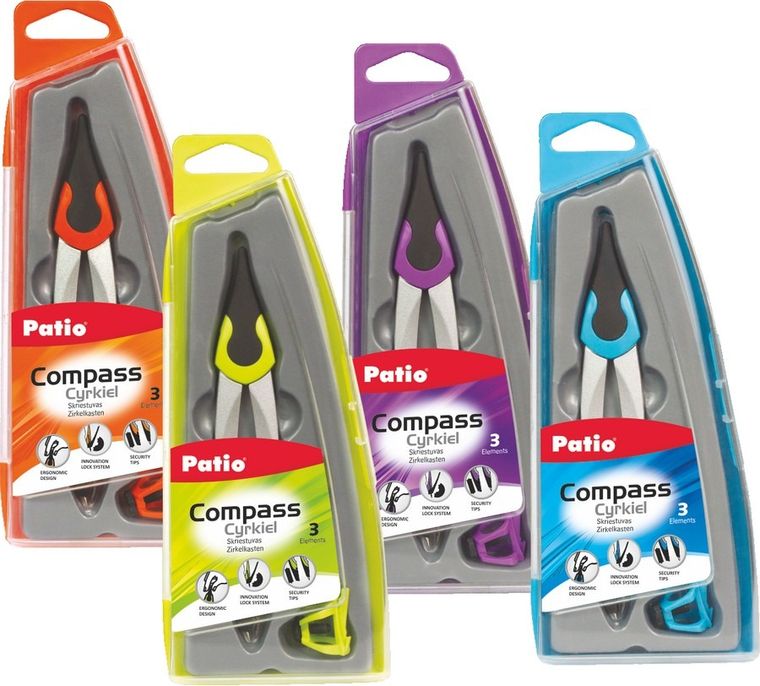 Patio, Zestaw 3-elementowy z cyrklem