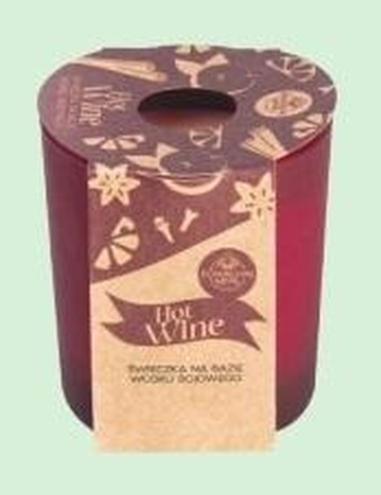 Pavoncella, świeczka sojowa Powąchaj mnie Hot Wine, 130 ml