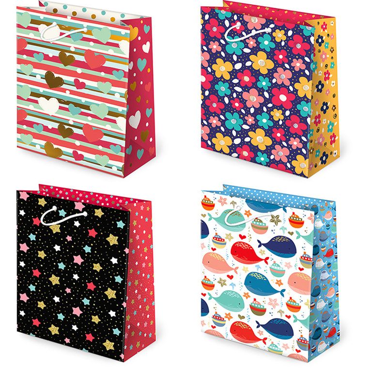 Paw, torebki ozdobne, nowoczesne, 10 szt.