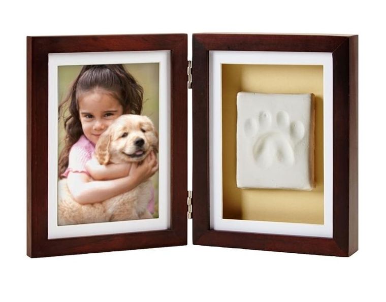 Pearhead, ramka z odciskiem łapy pupila, stojąca