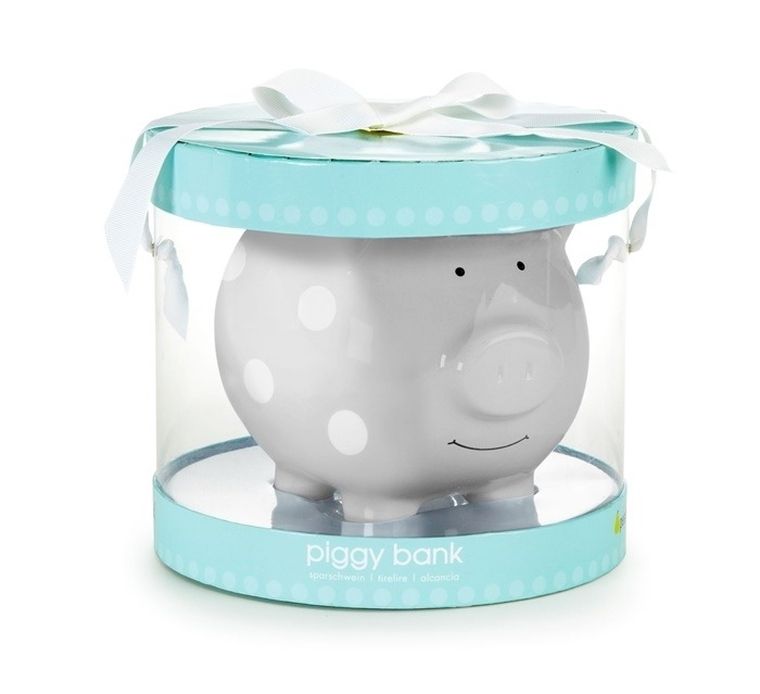 Pearhead, skarbonka, świnka, szara