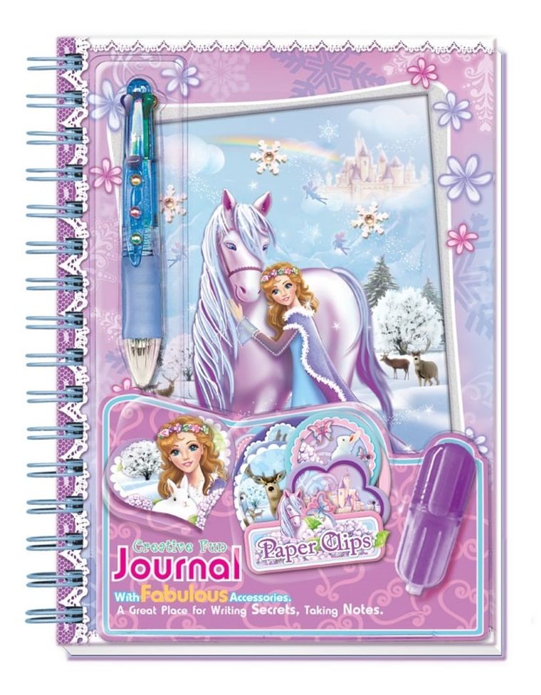 Pecoware, pamiętnik z długopisem i akcesoriami, koń