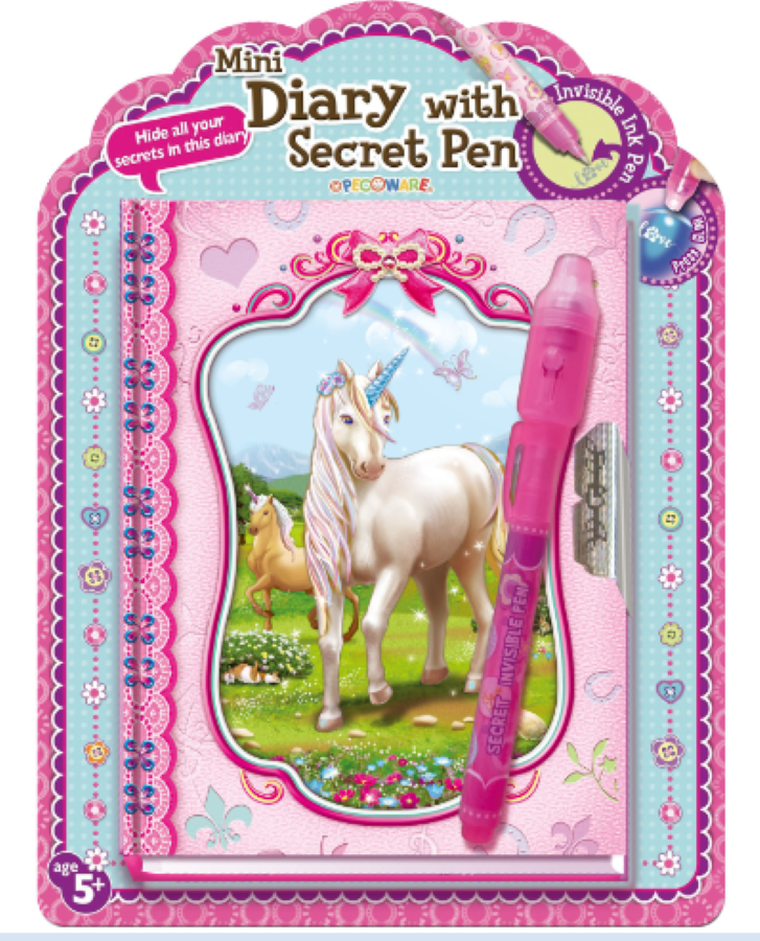 Pecoware, pamiętnik z niewidzialnym długopisem, 2 jednorożce