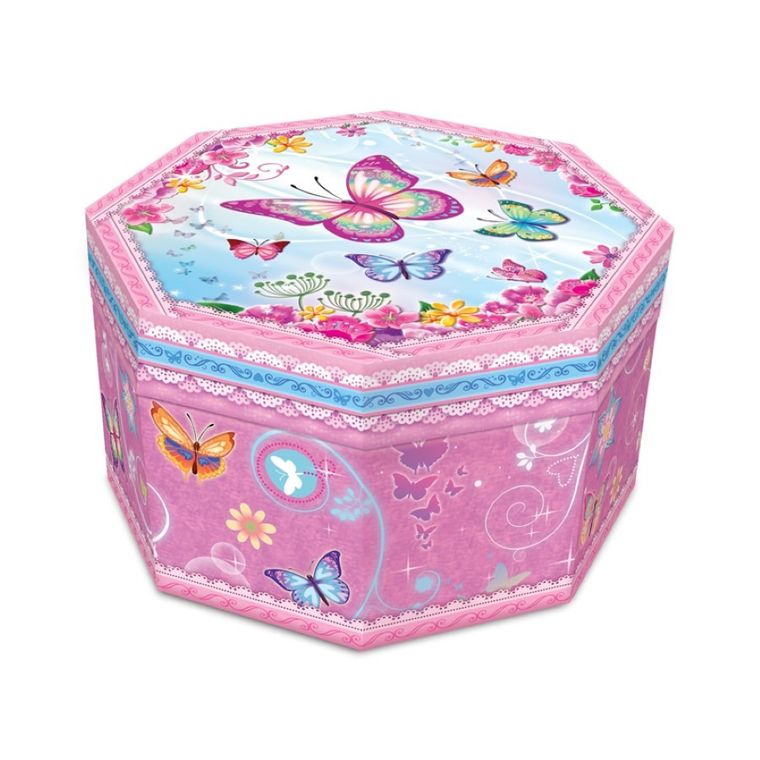 Pecoware, pozytywka ośmiokątna, motylki