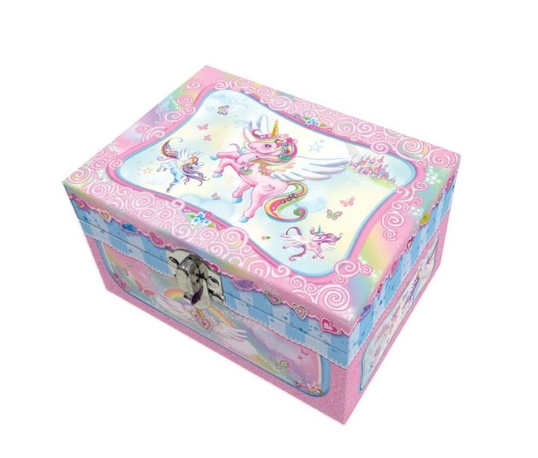 Pecoware, pozytywka, skrzynka, jednorożec