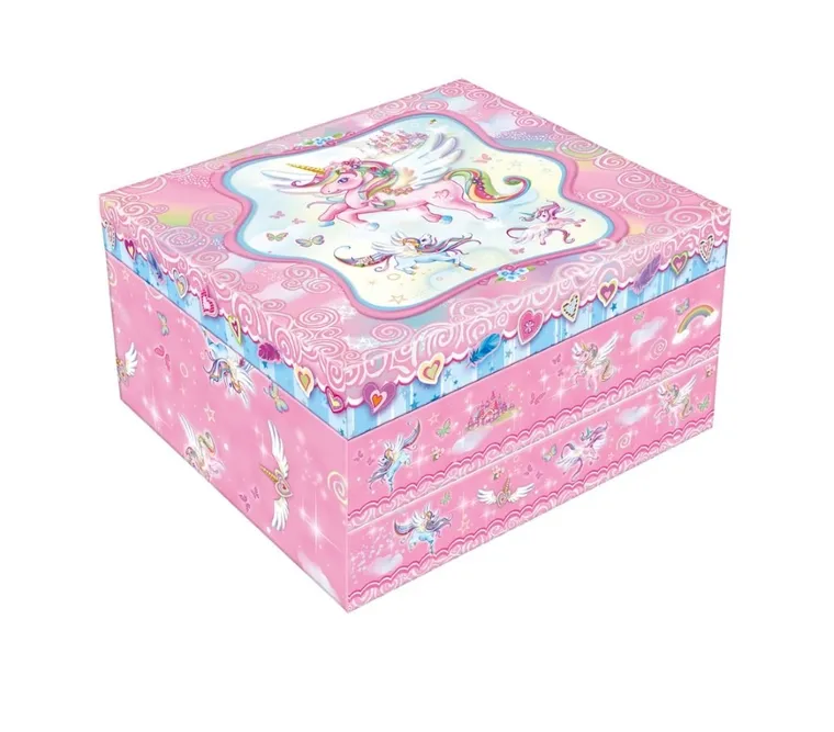 Pecoware, zestaw z pieczątkami, jednorożec