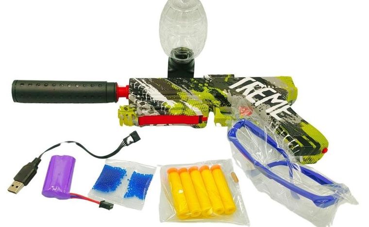 Pegaz Toys, elektryczny pistolet na kulki żelowe i strzałki