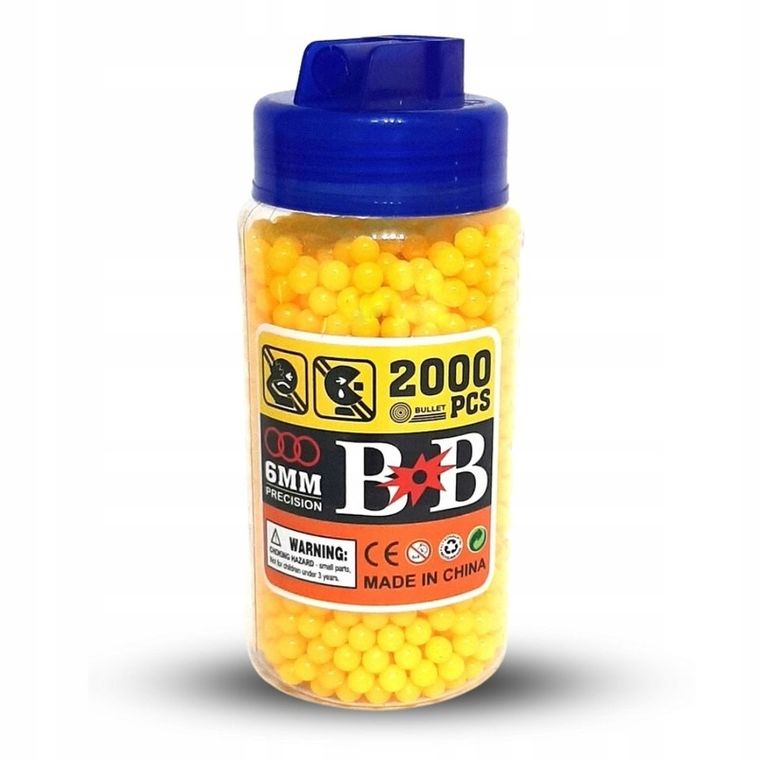 Pegaz Toys, kulki do pistoletu, 2000 szt.