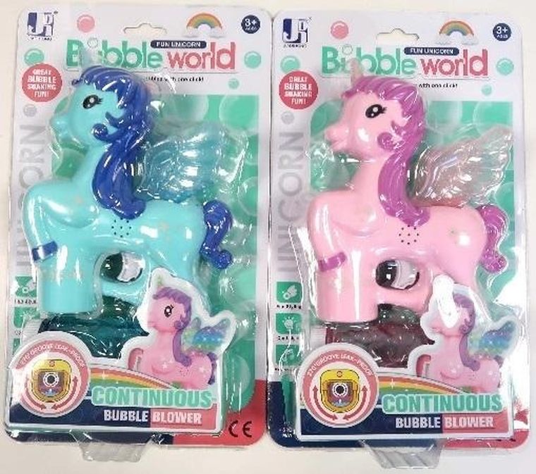 Pegaz Toys, pistolet na bańki mydlane, konik, 1 szt.