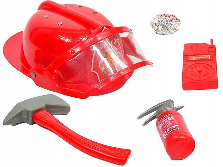 Pegaz Toys, strażak, zestaw akcesoriów