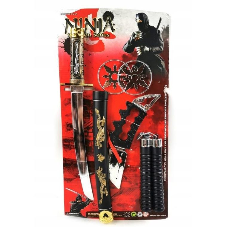 Pegaz Toys, zestaw ninja