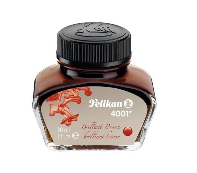 Pelikan, atrament, brązowy, 30 ml