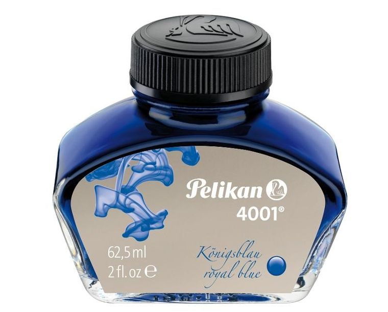 Pelikan, atrament, niebieski