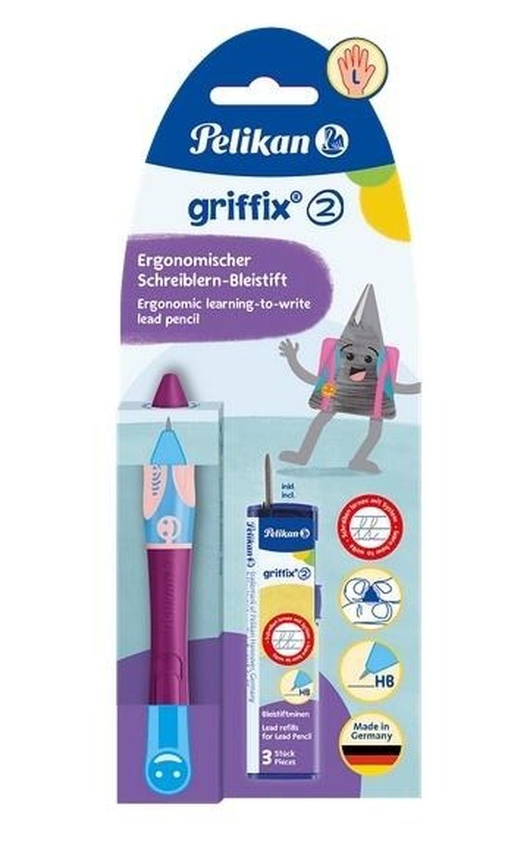 Pelikan, Graffix, ołówek HB, leworęczny, sweet berry