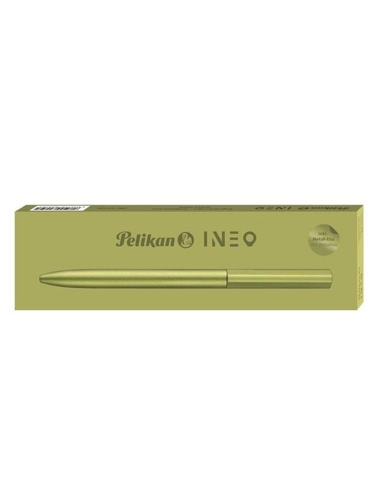 Pelikan, Ineo K6, długopis automatyczny w etui, metalowy, zielony