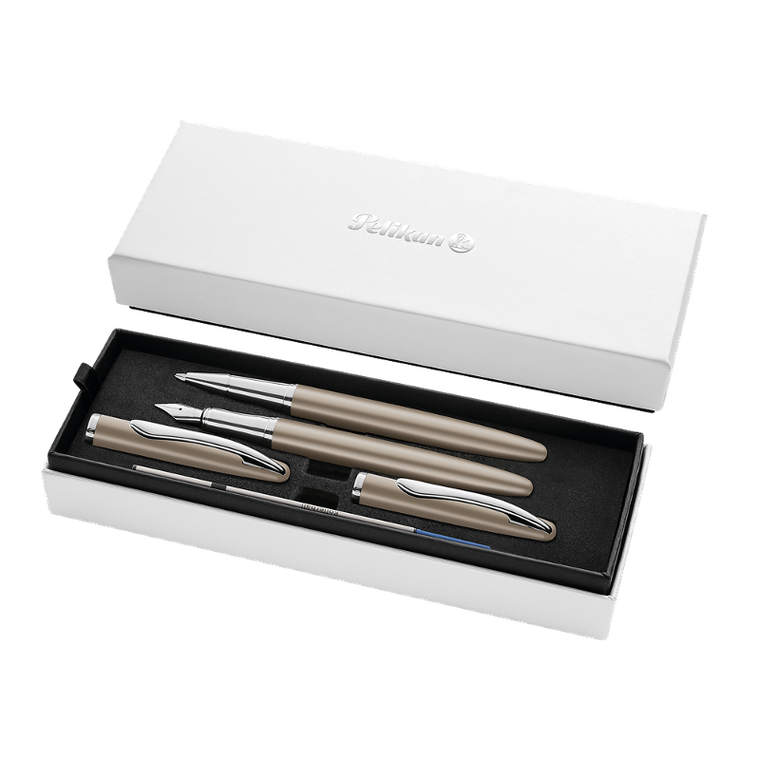 Pelikan, Jazz Noble Taupe, pióro wieczne + pióro kulkowe