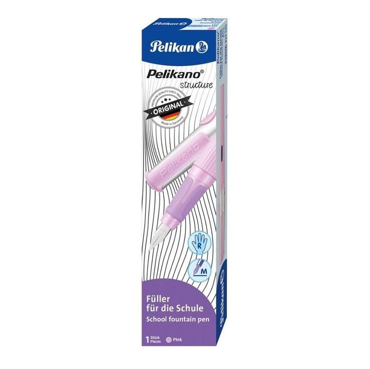 Pelikan, pióro wieczne, różowe