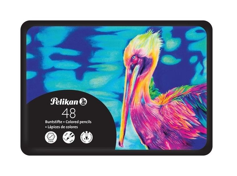 Pelikan, Premium, kredki, 48 kolorów