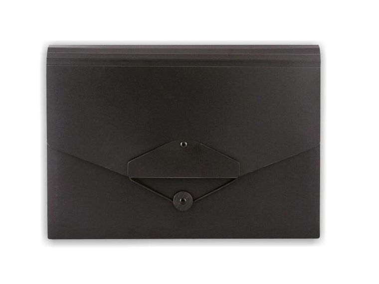 Penmate, aktówka, 12 przegródek, czarna, 1 szt.