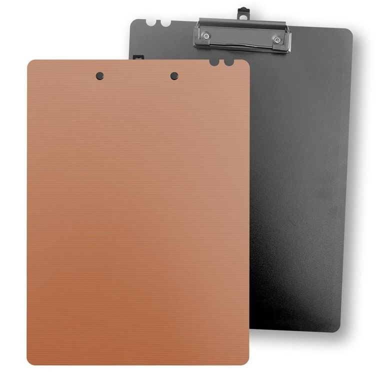 Penmate, deska z klipem A4, morandi różowa