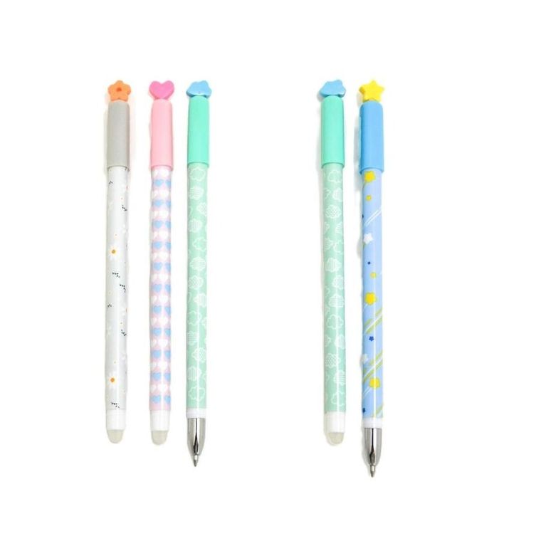 Penmate, Flexi Abra Kolori, długopis wymazywalny, Love, 3 szt. + 2 gratis