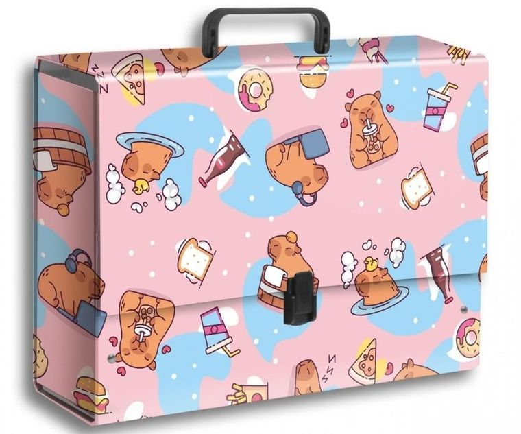 Penmate, Jumbo, teczka z rączką, B4, nierysująca, kapibara food