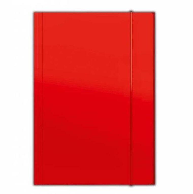 Penmate, Plus Top, teczka A4 z gumką, czerwona, 1 szt.