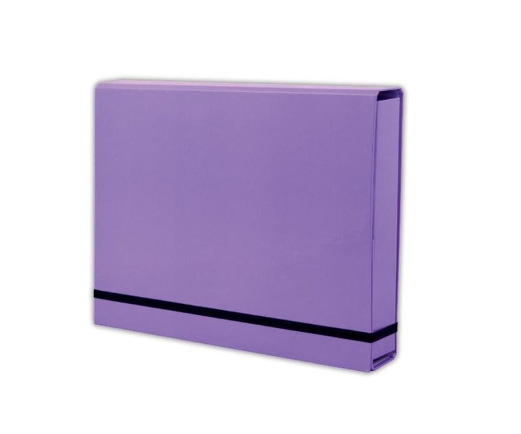 Penmate, teczka A4 na gumkę, pastelowa fioletowa, 1 szt.