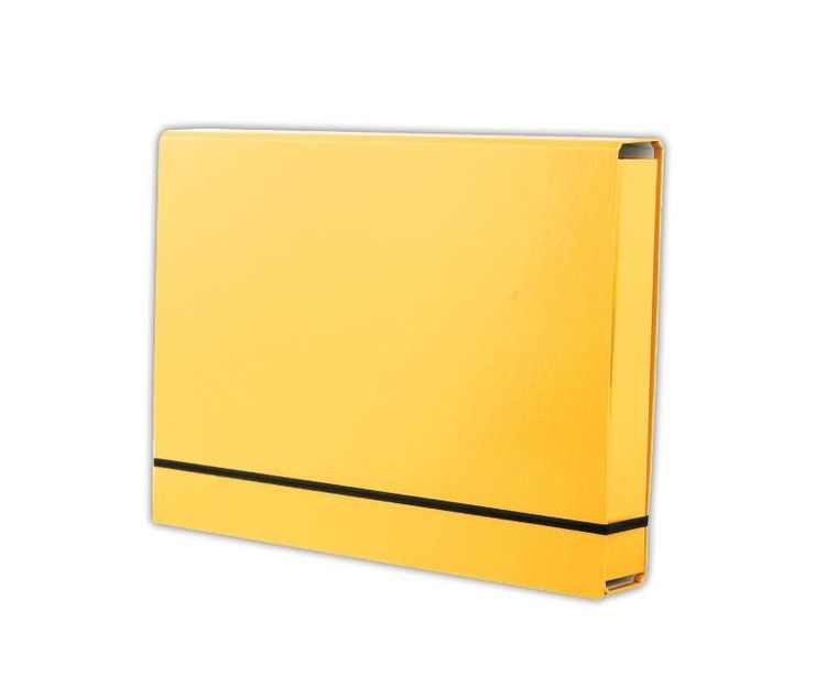 Penmate, teczka A4 na gumkę, pastelowa żółta, 1 szt.