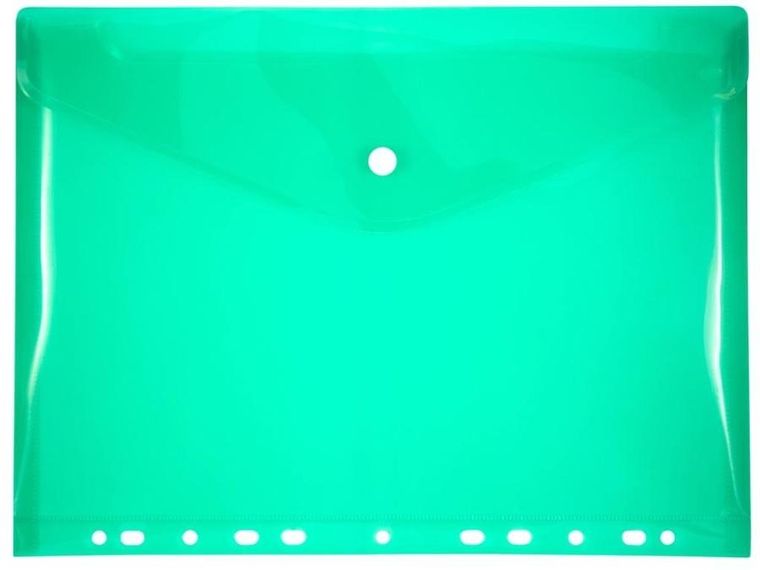Penmate, teczka A4 z europerforacją, zielona, 1 szt.