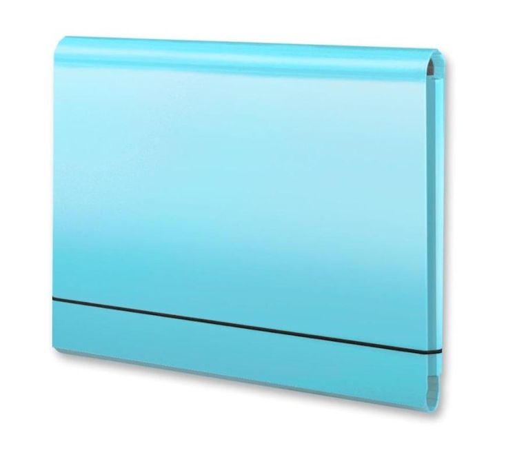 Penmate, teczka łamana na gumkę, A4, błękitna, 1 szt.